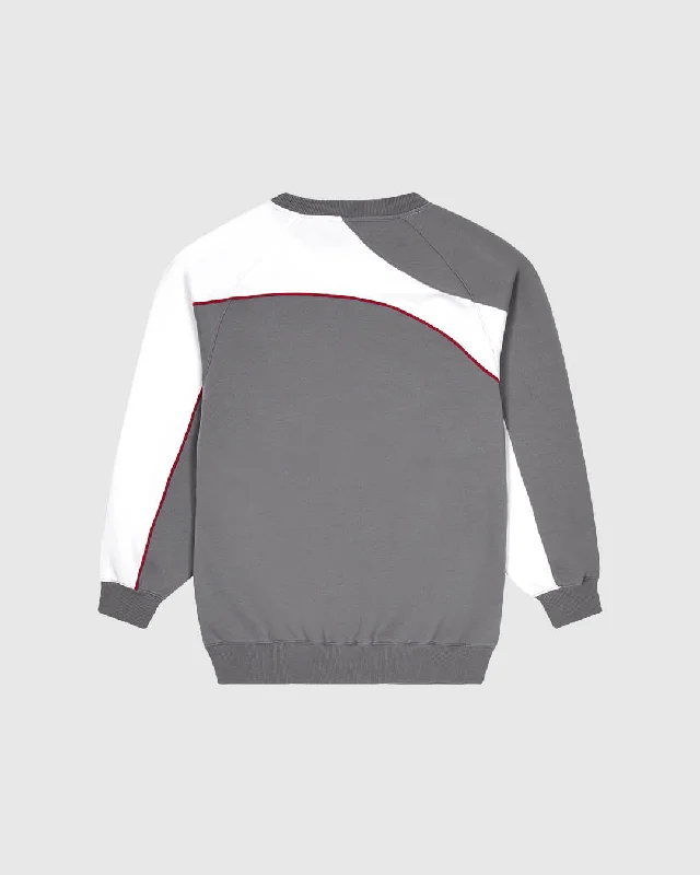 AC: 1-005 - Women's Monarch Sweater - Grey/White