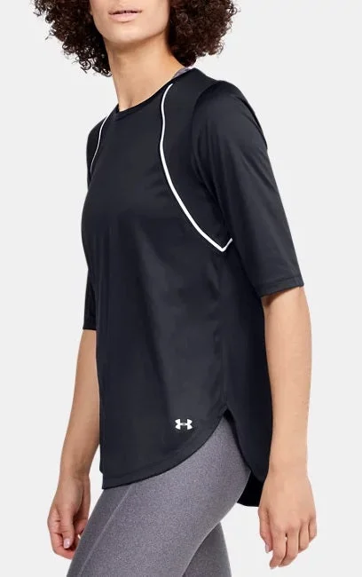 Women's UA Sun protection black t-shirt  1355649-001